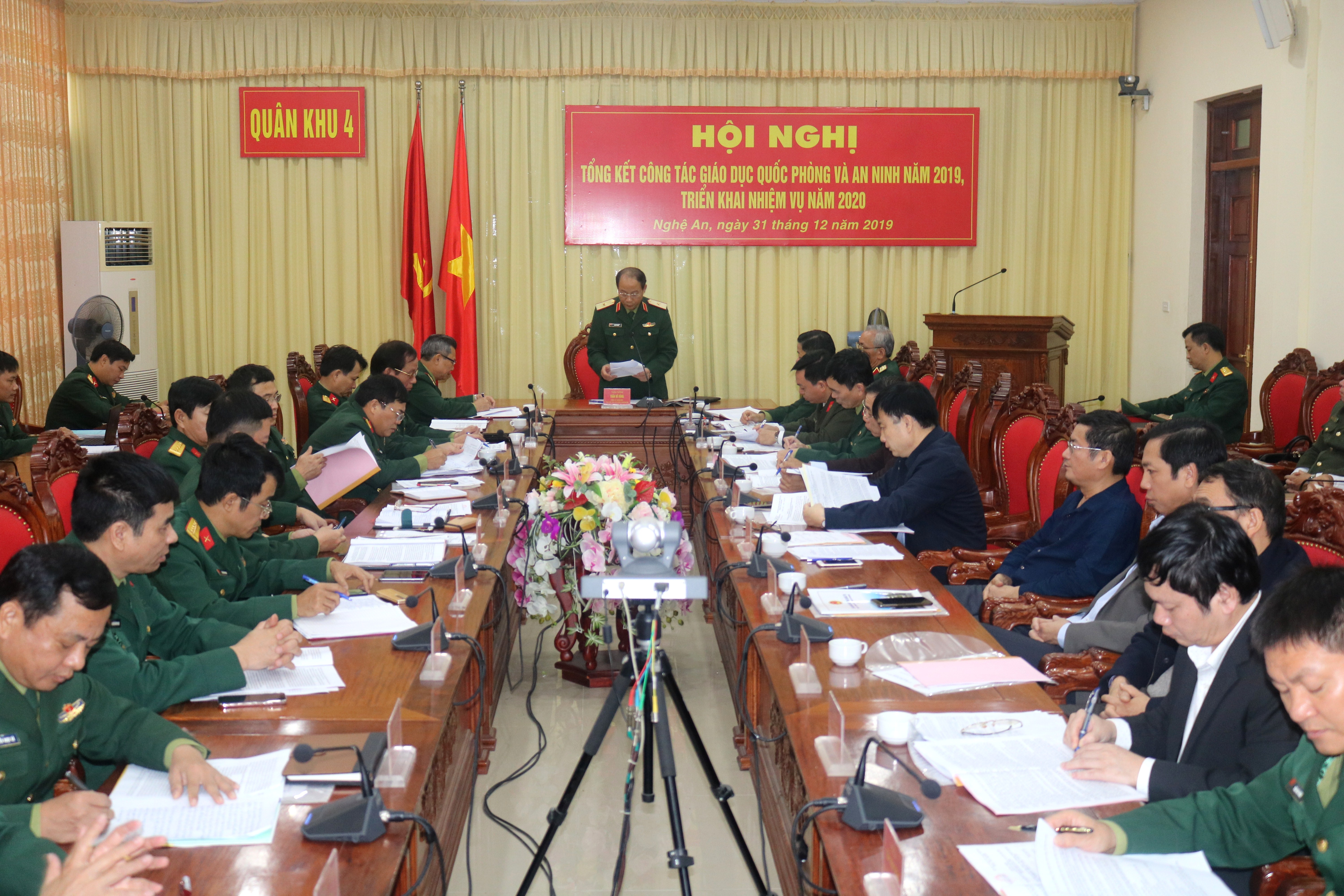 Quân khu 4 chú trọng bồi dưỡng kiến thức quốc phòng - an ninh