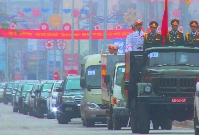 Truy điệu, an táng 15 hài cốt liệt sĩ quân tình nguyện Việt Nam