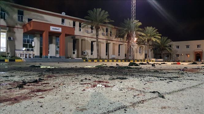 Tấn công vào trường quân sự tại thủ đô Libya