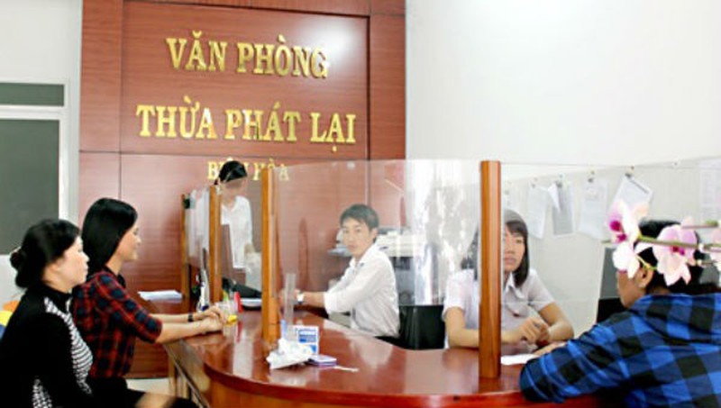 Quy định về tổ chức và hoạt động của Thừa phát lại