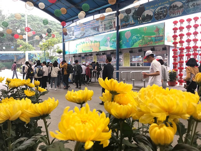 Du xuân ngay trong lòng thủ đô tại “Xuân yêu thương”