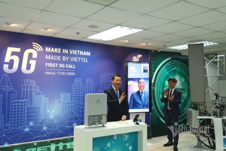 Gọi 5G bằng thiết bị của Việt Nam