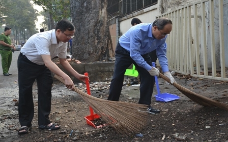 “Thành phố sạch - Thành phố văn hóa mừng Xuân Canh Tý 2020, mừng Đảng 90 năm”