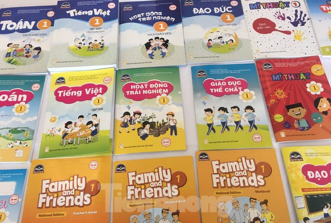 Công bố 6 sách giáo khoa Tiếng Anh lớp 1 được phê duyệt
