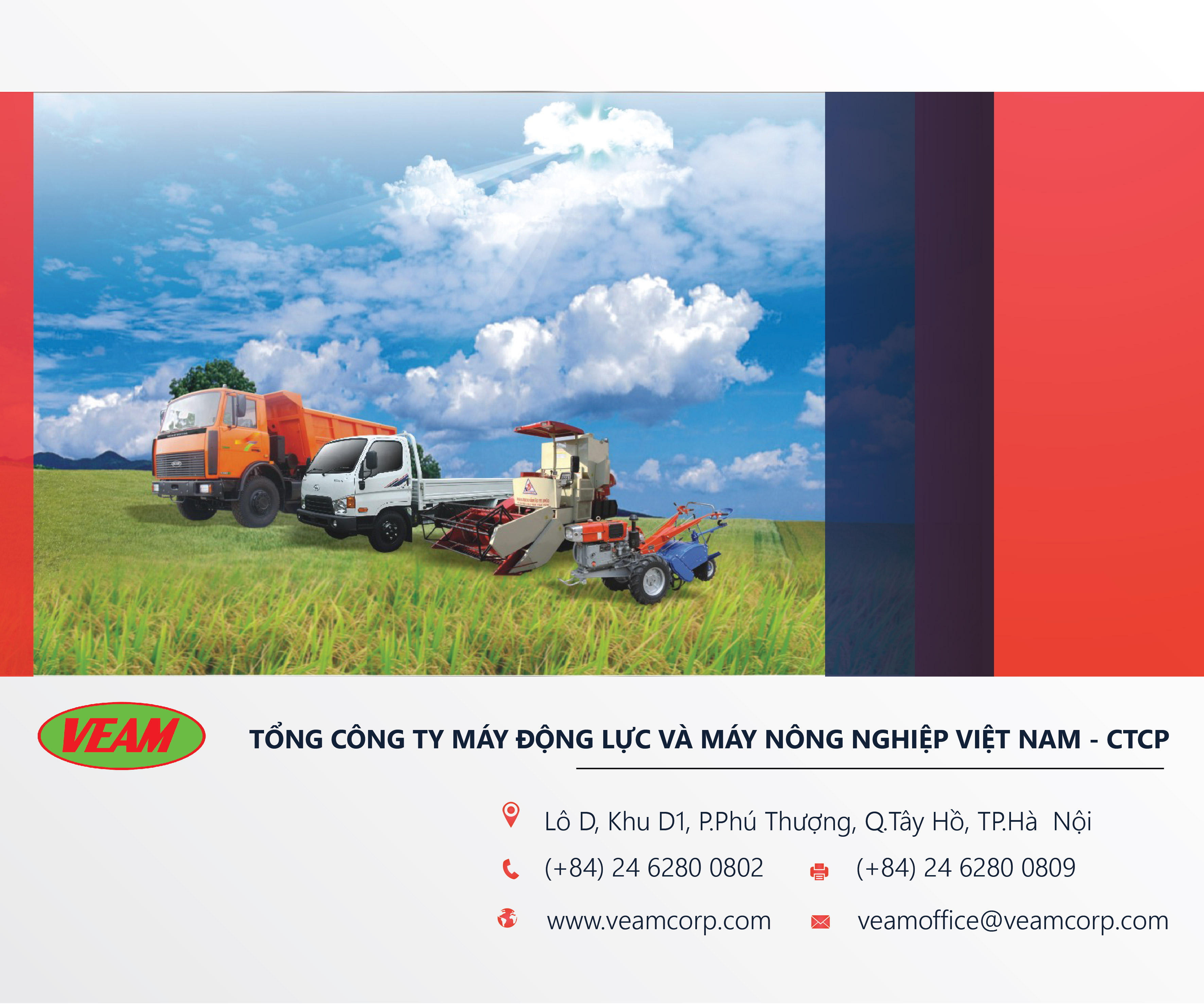 VEAM  Cung cấp sản phẩm và dịch vụ tốt nhất cho khách hàng