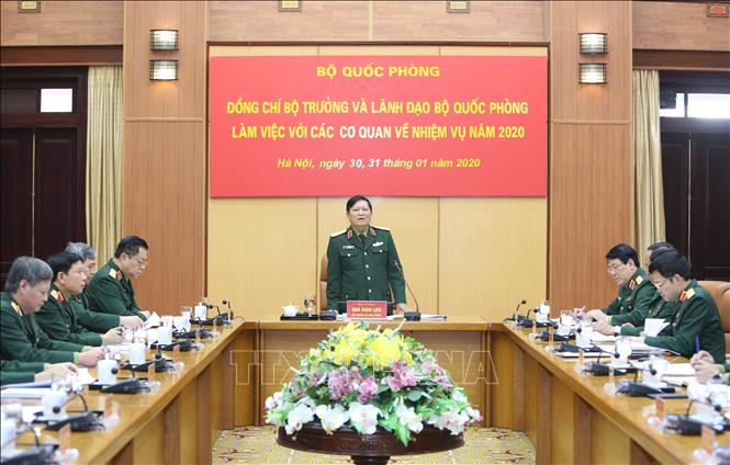 Bộ Tổng Tham mưu triển khai nhiệm vụ năm 2020