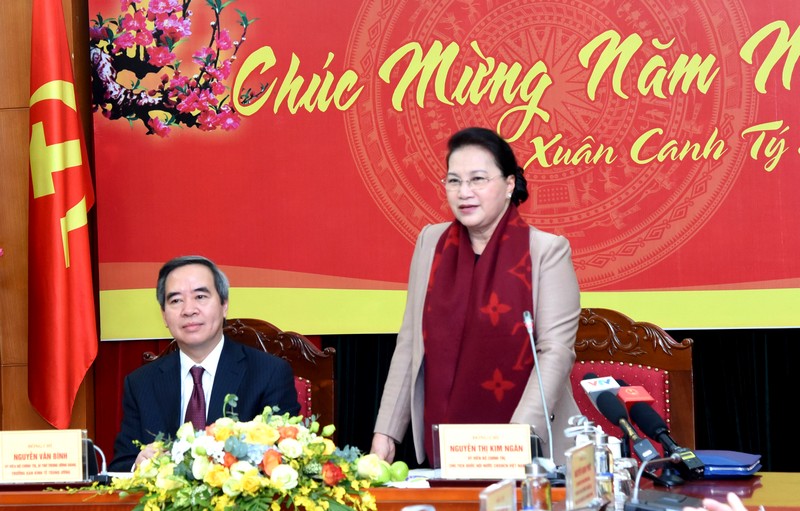 Tăn cường phối hợp giữa Ban Kinh tế Trung ương với Đảng đoàn Quốc hội