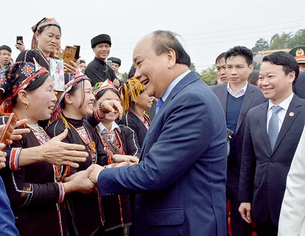 Thủ tướng trao quyết định công nhận huyện Trấn Yên Yên Bái đạt chuẩn nông thôn mới