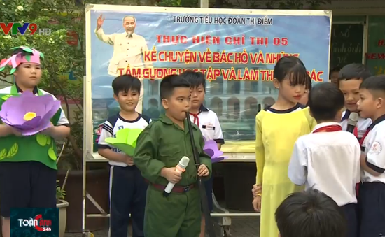 “Chúng em kể chuyện Bác Hồ”