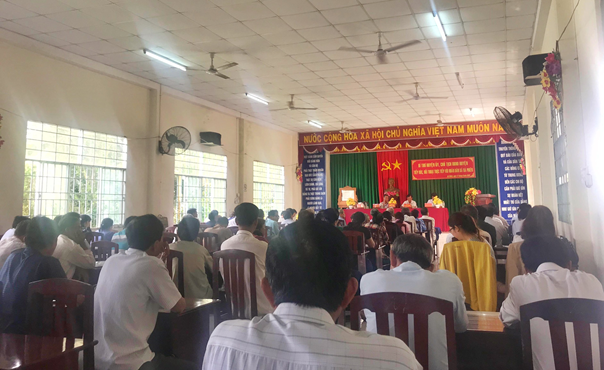 Huyện Long Mỹ Hoàn thành tỷ lệ bao phủ BHYT năm 2019