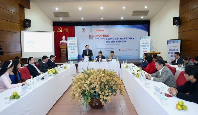 20 đề cử giải thưởng Gương mặt trẻ Việt Nam tiêu biểu năm 2019