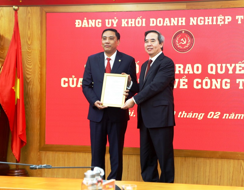 Đồng chí Hoàng Giang giữ chức Phó Bí thư Đảng ủy Khối Doanh nghiệp Trung ương