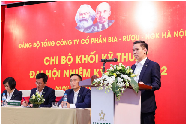 Tiến tới Đại hội đại biểu lần thứ IV Đảng bộ Tổng công ty cổ phần Bia - Rượu - Nước giải khát Hà Nội