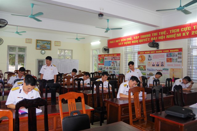 Hội thi cán bộ giảng dạy chính trị Lữ đoàn 161 Vùng 3 Hải Quân
