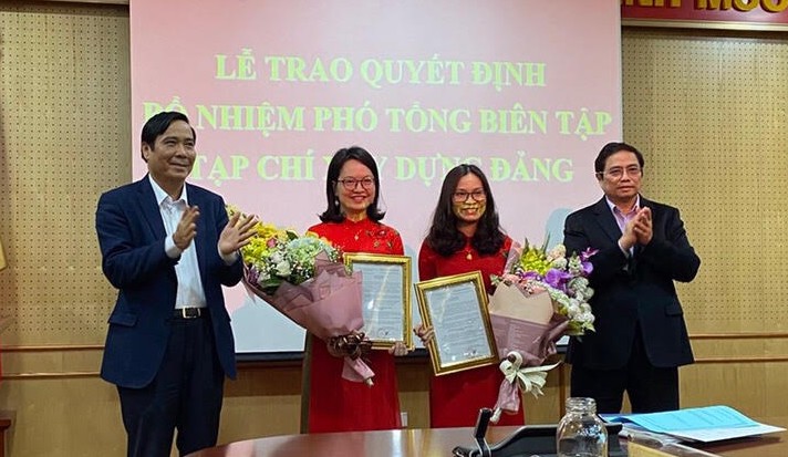 Bổ nhiệm 2 Phó Tổng Biên tập Tạp chí Xây dựng Đảng