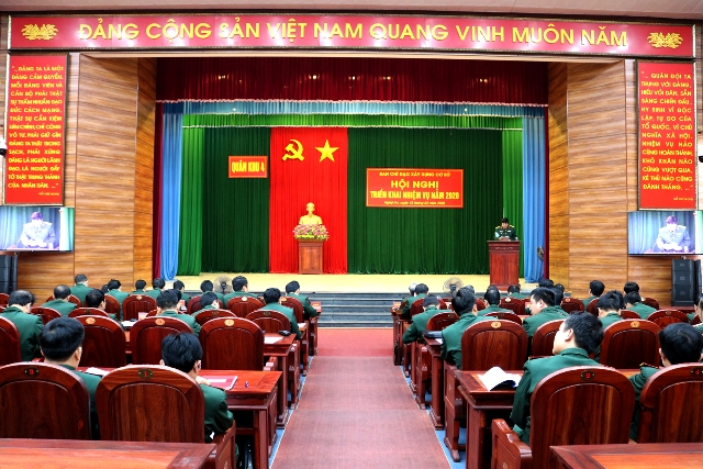 Quân khu 4 450 cụm đạt tiêu chuẩn cụm an toàn làm chủ