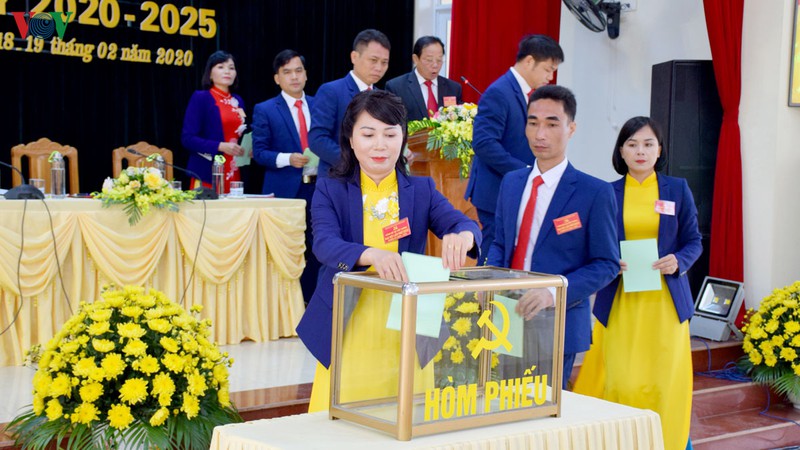 Hướng dẫn công tác nhân sự Ủy ban Kiểm tra tại đại hội đảng bộ các cấp