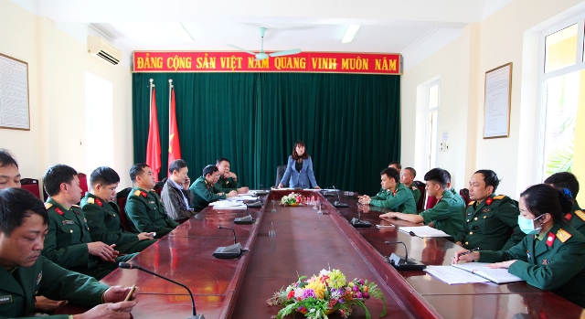 Quảng Ninh Tập huấn phòng, chống dịch Covid-19 cho cán bộ, chiến sĩ làm nhiệm vụ cách ly