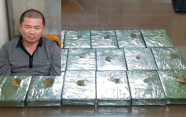 Thanh Hóa Bắt giữ đối tượng vận chuyển trái phép 17 bánh heroin
