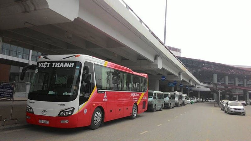 Xe bus đi Nội Bài của Vietjet