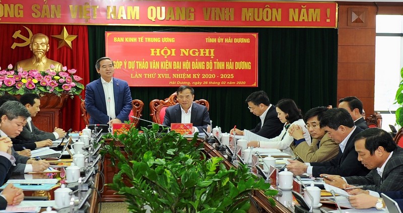 Tạo khí thế, động lực mới để Hải Dương phát triển