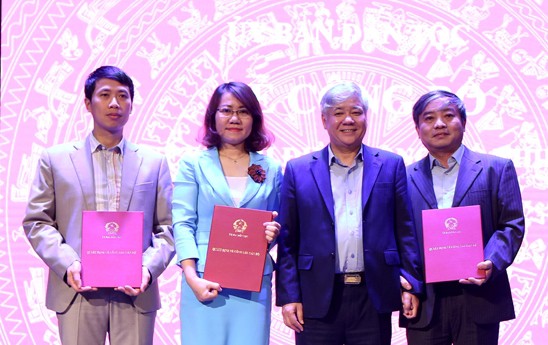 Ủy ban Dân tộc bổ nhiệm lãnh đạo cấp vụ