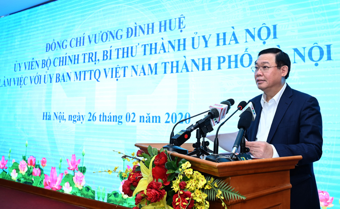 Mặt trận phải là nơi để nhân dân gửi gắm niềm tin