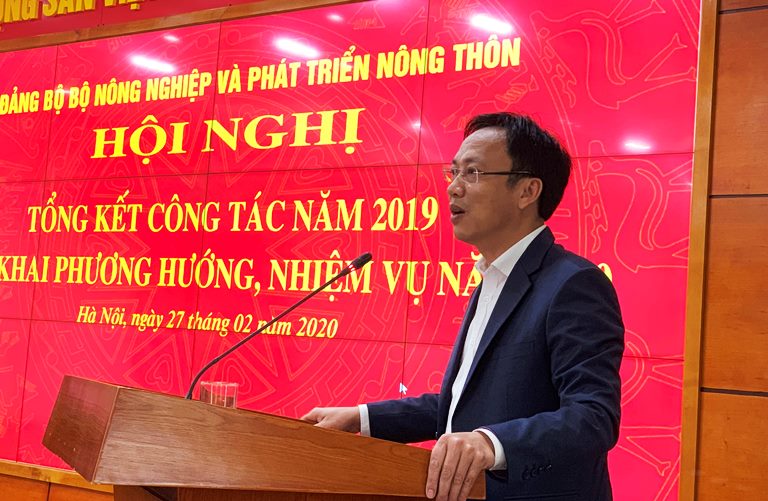 Bộ NN PTNT Tập trung thực hiện toàn diện công tác xây dựng Đảng năm 2020
