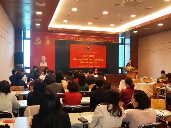 Chi bộ Đảng đầu tiên của Bộ Ngoại giao tiến hành Đại hội