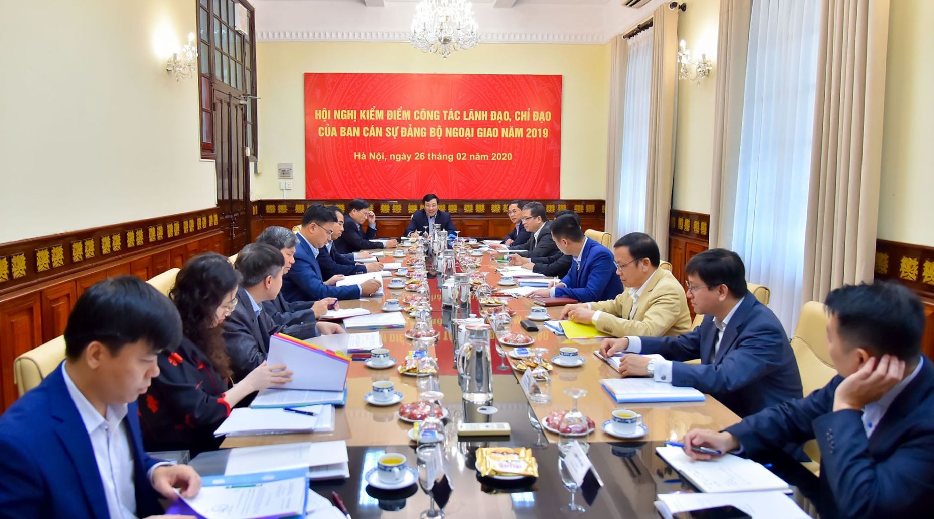 Nâng cao hiệu quả công tác lãnh đạo, chỉ đạo Ban cán sự đảng Bộ Ngoại giao