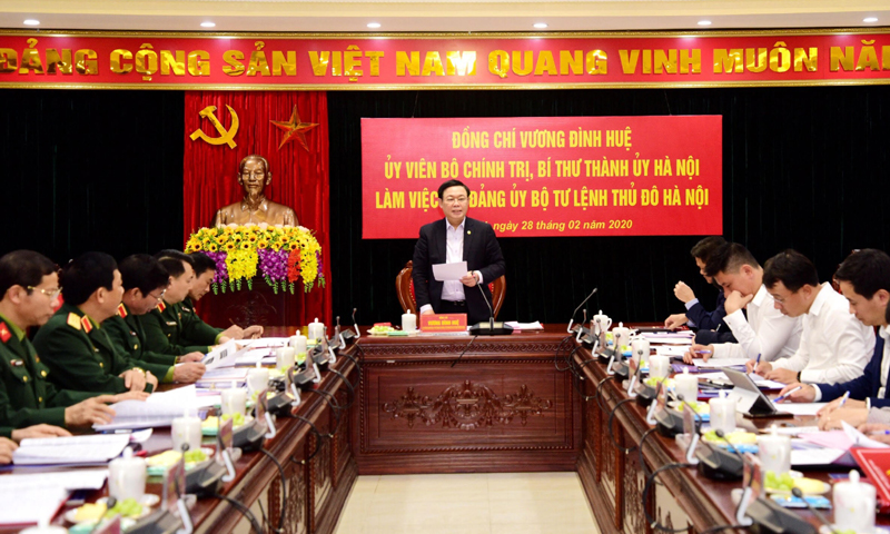Để đại hội là đợt sinh hoạt chính trị sâu rộng trong Đảng bộ Bộ Tư lệnh Thủ đô