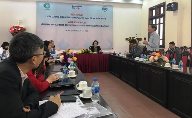 Vẫn phải tiếp tục nâng cao chất lượng điều kiện kinh doanh