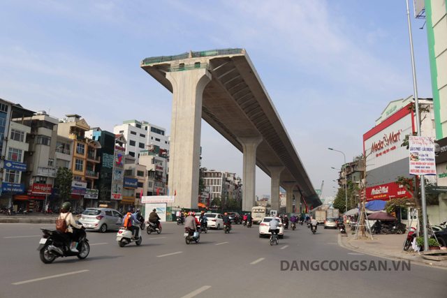 Sớm đưa vào sử dụng Công trình đường vành đai 2 trên cao
