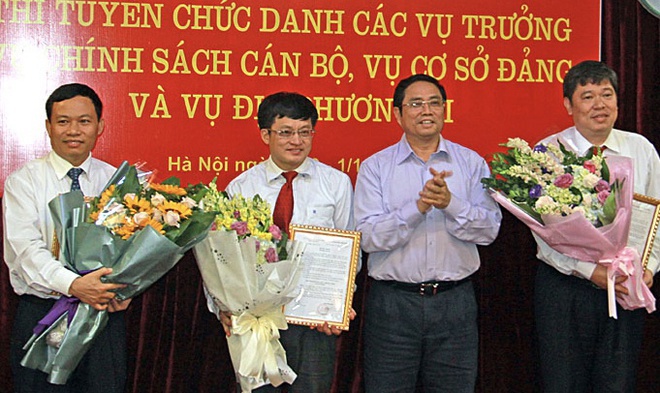 Ban Tổ chức Trung ương thi tuyển 5 lãnh đạo cấp cục, vụ
