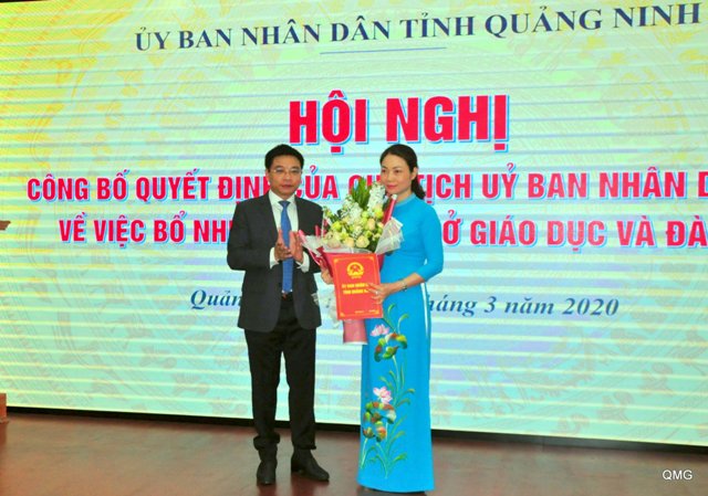 Quảng Ninh Bổ nhiệm Giám đốc Sở Giáo dục và Đào tạo