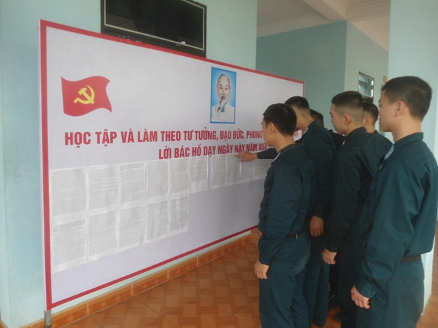 Hiệu quả mô hình “Mỗi ngày ghi nhớ một lời dạy của Bác”