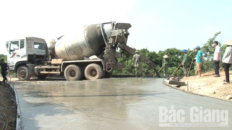 Bắc Giang nỗ lực cứng hoá đường giao thông nông thôn