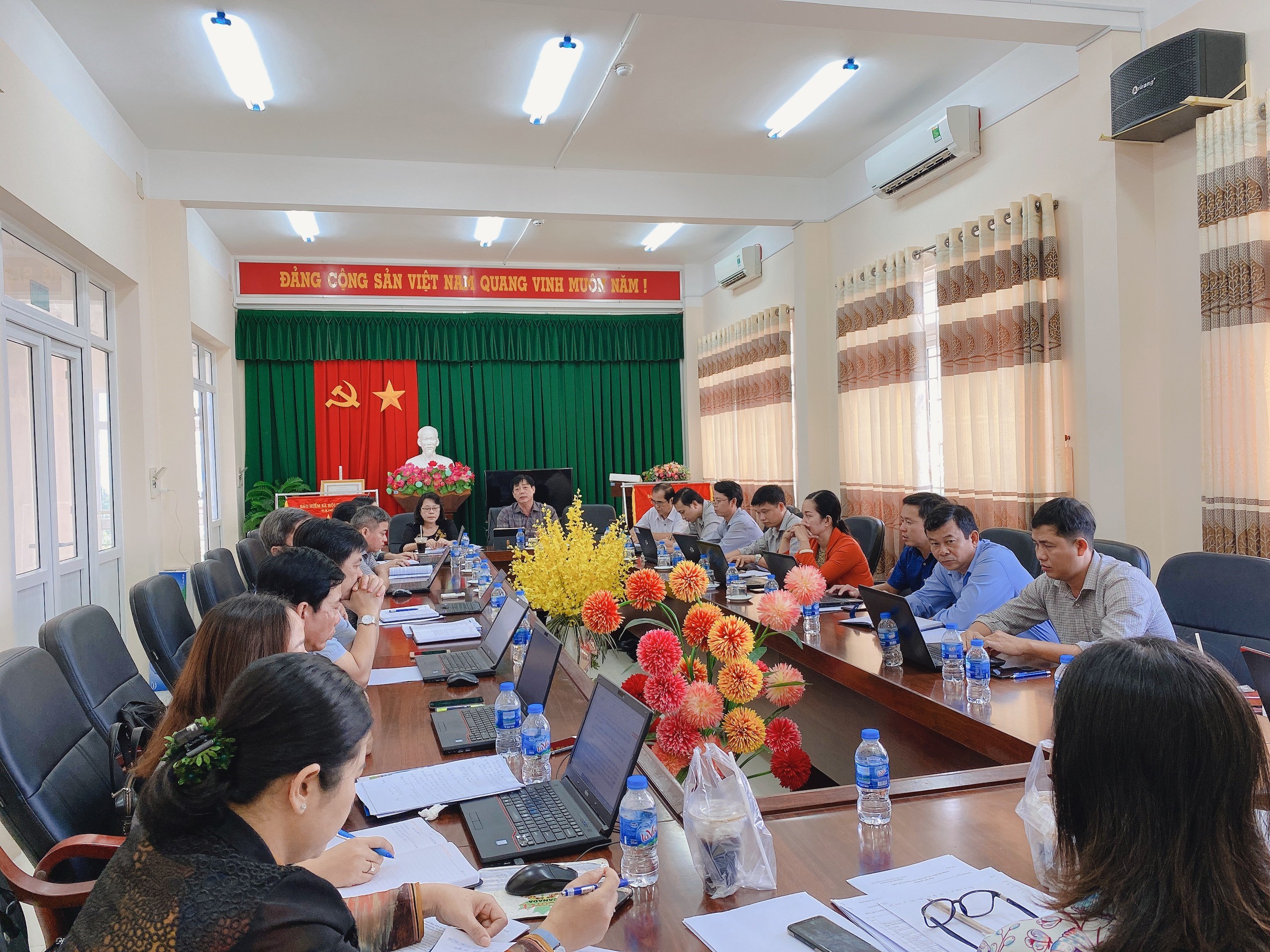 BHXH tỉnh Hậu Giang Giao ban công tác tháng 2 và triển khai nhiệm vụ công tác tháng 3 năm 2020