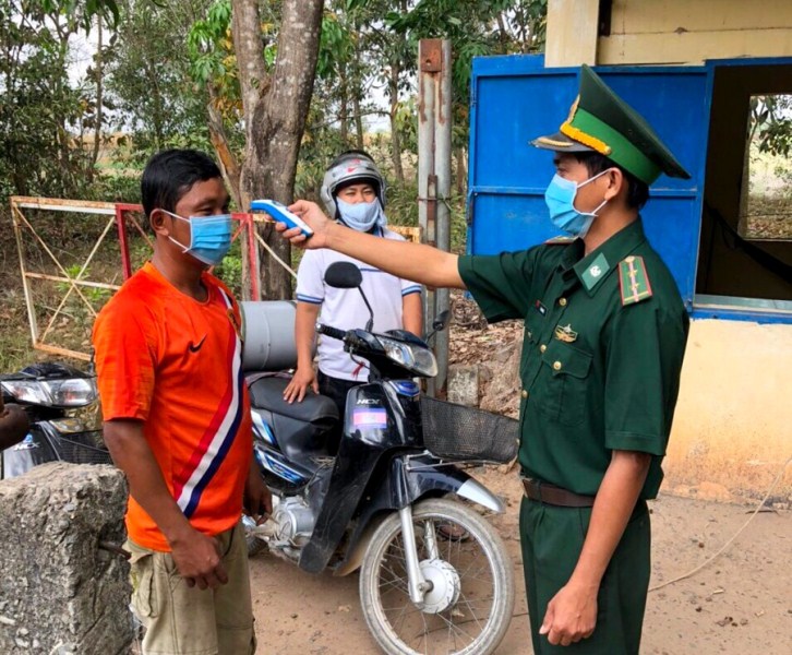 Tăng cường kiểm soát dịch COVID- 19 trên tuyến biên giới phía Nam