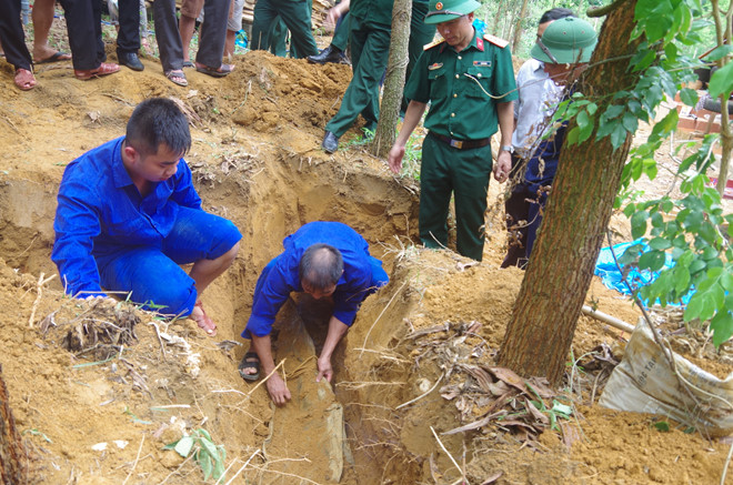 Hỗ trợ kinh phí cho thân nhân liệt sĩ đi tìm kiếm, cất bốc hài cốt liệt sĩ ngoài nghĩa trang liệt sĩ