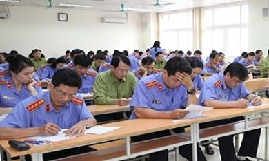 783 công chức trúng tuyển kỳ thi Kiểm sát viên các ngạch