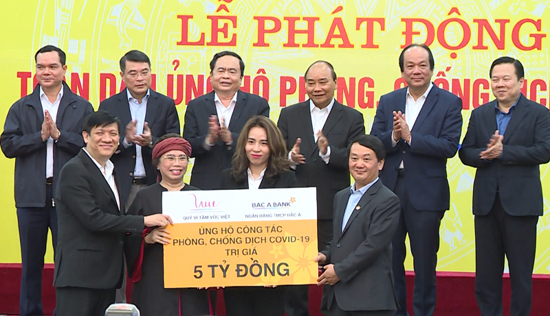 Phát động toàn dân ủng hộ phòng, chống dịch Covid-19