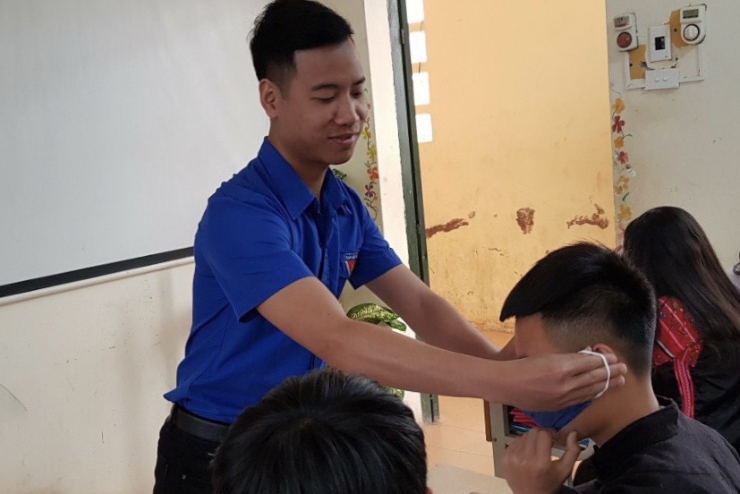 Thiếu nhi vẽ tranh “Bảo vệ sức khỏe và phòng chống dịch bệnh Covid-19”