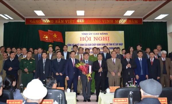 Cao Bằng Thành lập Đảng bộ huyện Quảng Hòa và Trùng Khánh