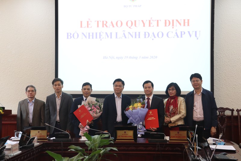 Bộ Tư pháp bổ nhiệm Chánh Văn phòng