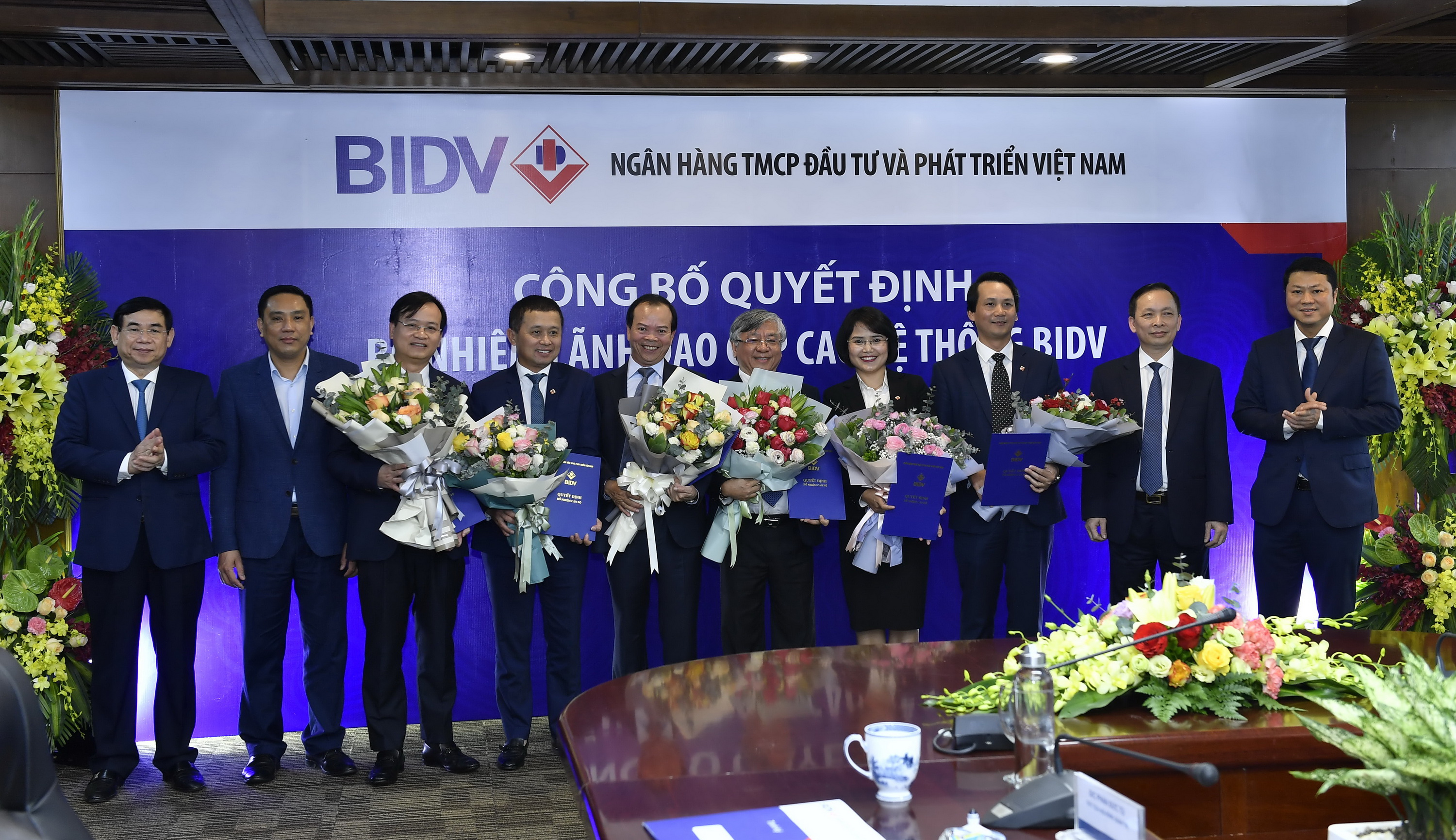 BIDV công bố quyết định nhân sự cấp cao