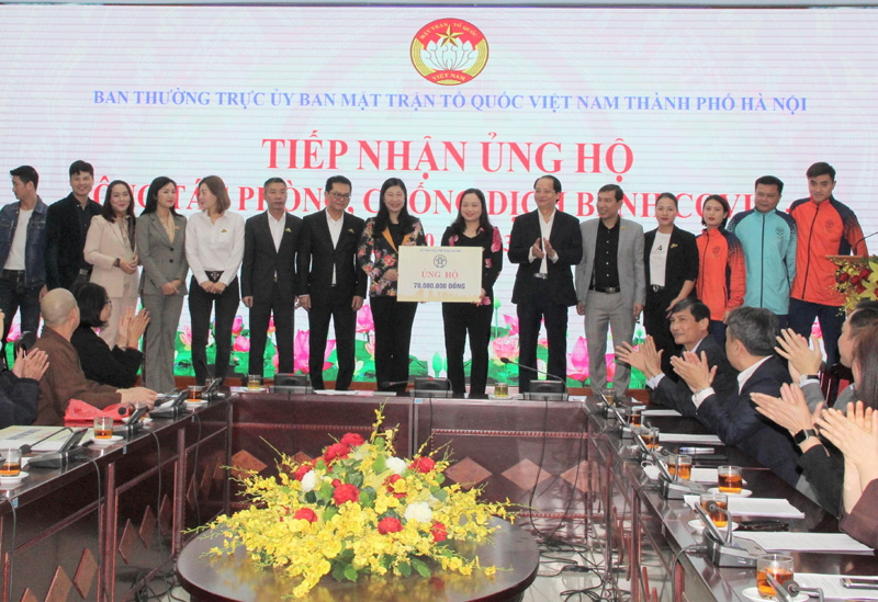 Hà Nội Hơn 4,1 tỷ đồng ủng hộ phòng, chống dịch COVID-19