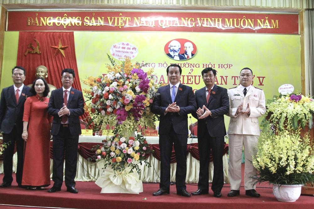 Vĩnh Yên Đại hội Đảng bộ phường Hội Hợp nhiệm kỳ 2020-2025 thành công tốt đẹp
