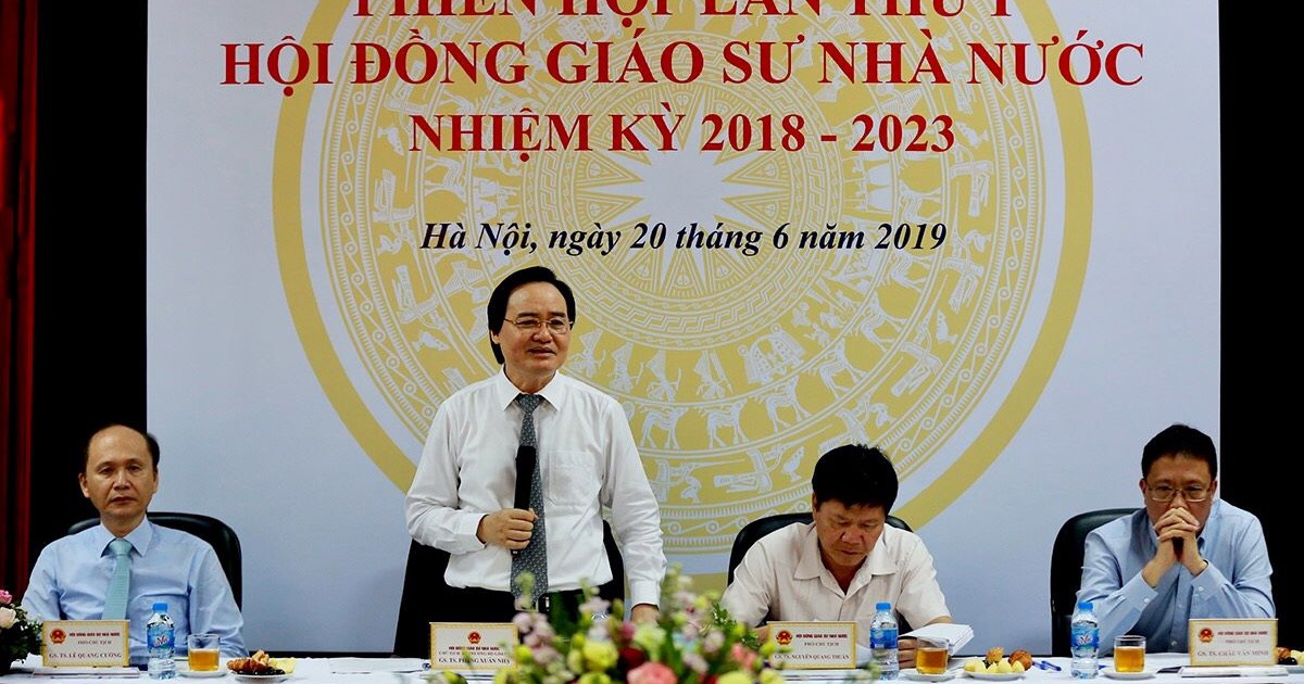 Sửa đổi, bổ sung Quy chế tổ chức và hoạt động của Hội đồng Giáo sư các cấp
