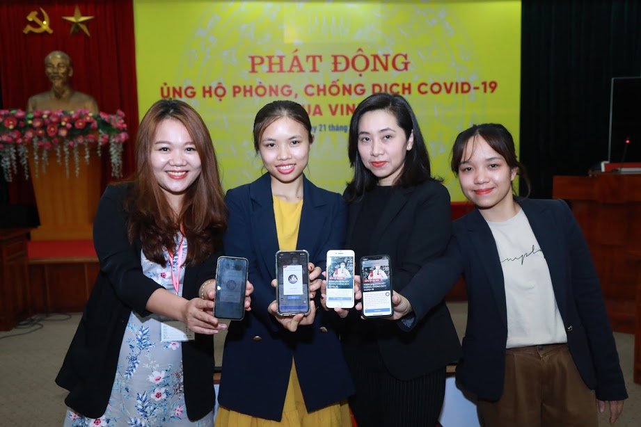 Thêm ứng dụng điện thoại VinID ủng hộ phòng, chống dịch COVID-19
